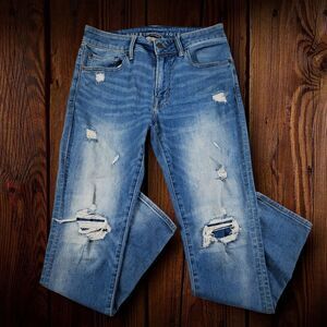 American Eagle Outfitters Men's Jeans Size 31/32 Slim Next Level Flex Distressed